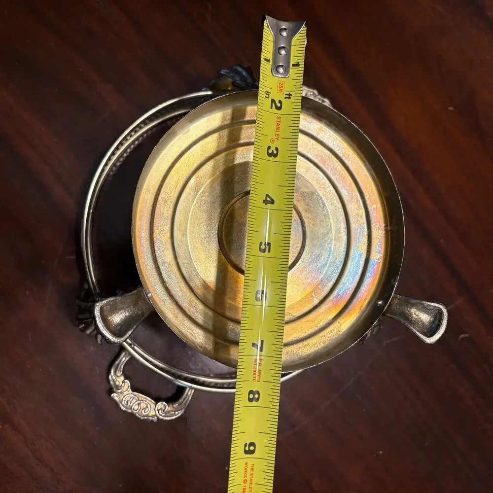 Vintage International Silver Co. 2-Quart Chafing Dish Food Warmer 7088DVC NIB